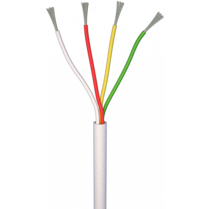 050041S | Καλώδιο Συναγερμού Επικασσιτερωμένο 4×0.22mm (100m)