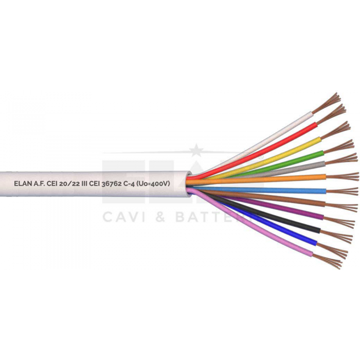 050121 | Καλώδιο Συναγερμού 12×0.22mm (100m)