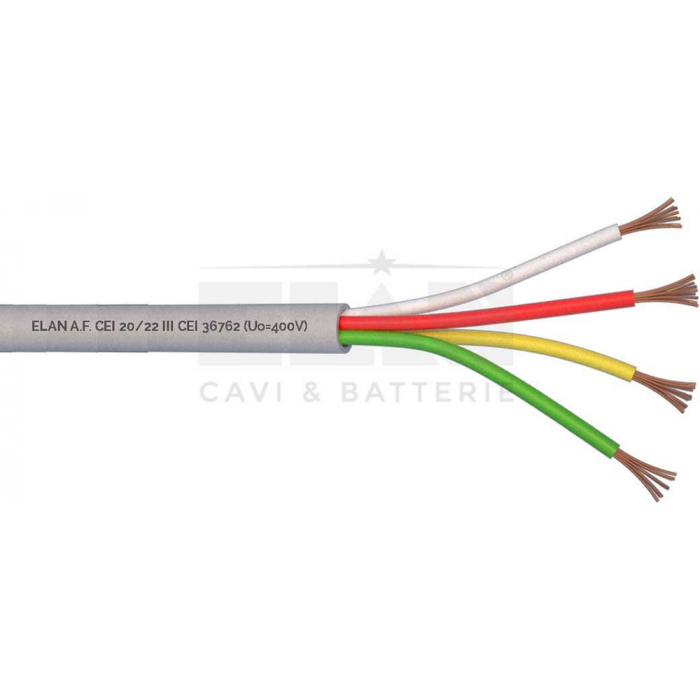 070451 | Καλώδιο για Αυτοματισμούς Ξενοδοχείων / Νοσοκομείων GLT 4×0.5mm (100m)