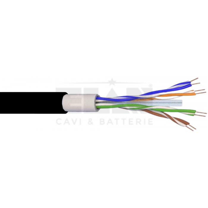 098232N | Καλώδιο ELANDATA CAT6 U/UTP LSZH ANTI-UV Αντιτρωκτικό 0.57mm 4×2×23AWG 098232N | Καλώδιο ELANDATA CAT6 U/UTP LSZH ANTI-UV Αντιτρωκτικό 0.57mm 4×2×23AWG