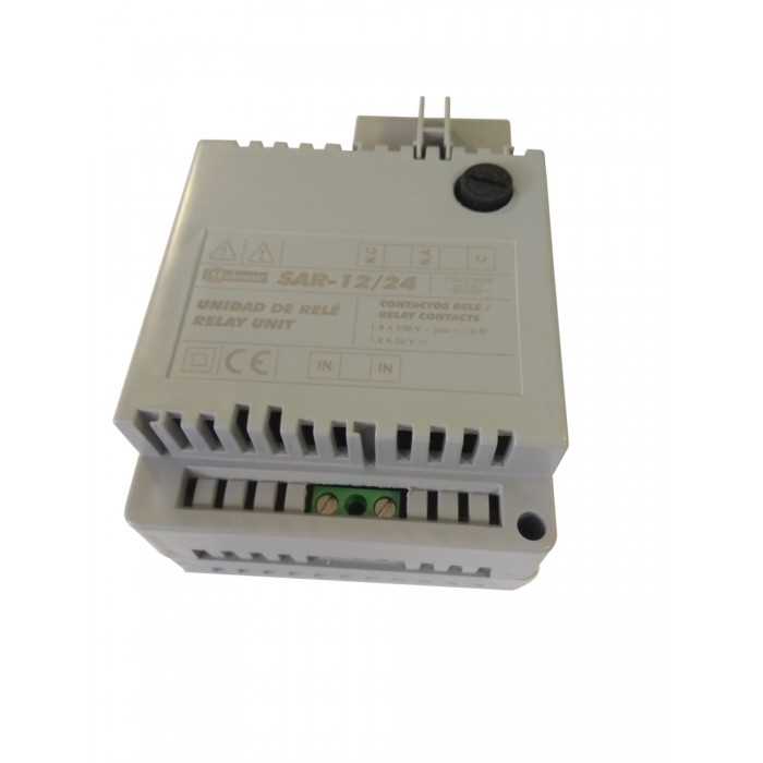 SAR-12/24 Μονάδα ρελέ 12Vdc σε 24Vdc/Vac