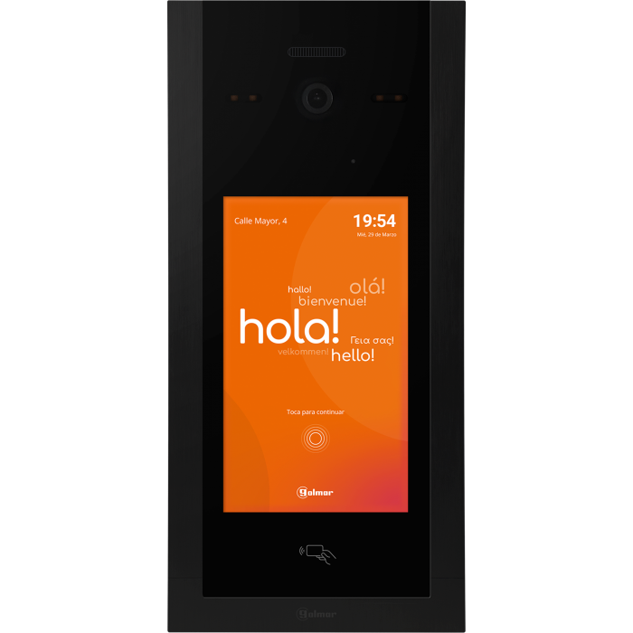 6507/G2+ BLACK | Μπουτονιέρα Sixty5 Touch