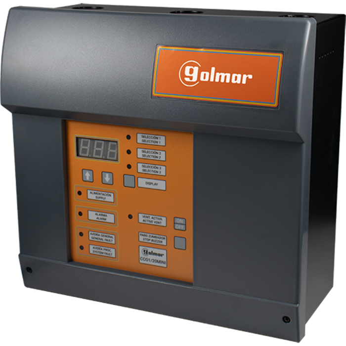 CCO1/20MINI | Κέντρο Ανίχνευσης Μονοξειδίου του Άνθρακα (CO) | 1 Ζώνη