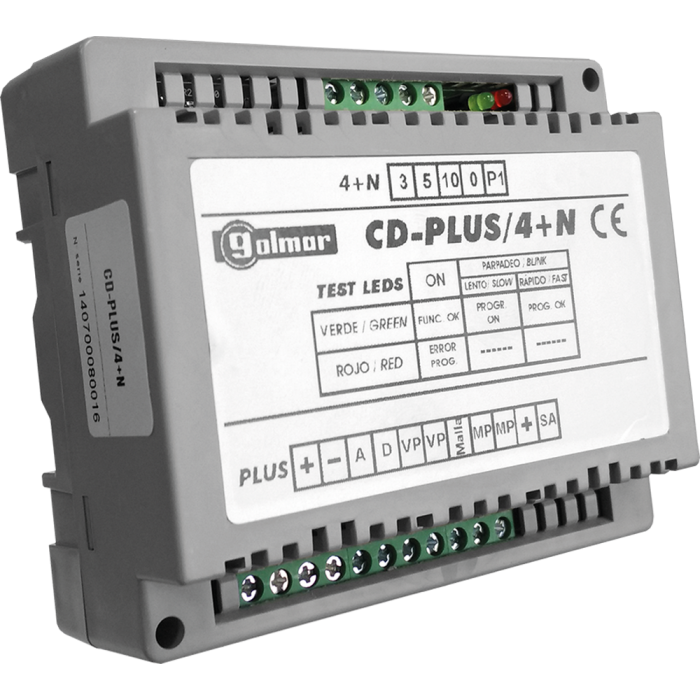 CD-PLUS/4+N | Μονάδα Μετατροπής Συστήματος 4+n σε Plus CD-PLUS/4+N | Μονάδα Μετατροπής Συστήματος 4+n σε Plus