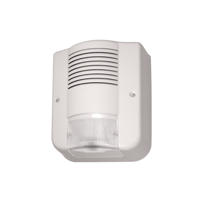 CITY LED PLUS Eξωτερική αυτόνομη σειρήνα LED – Κρεμ ABS