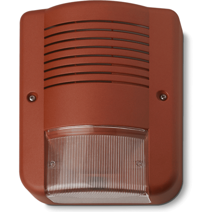 CITY C LED | Αυτοτροφοδοτούμενη Εξωτερική Σειρήνα LED σε ABS