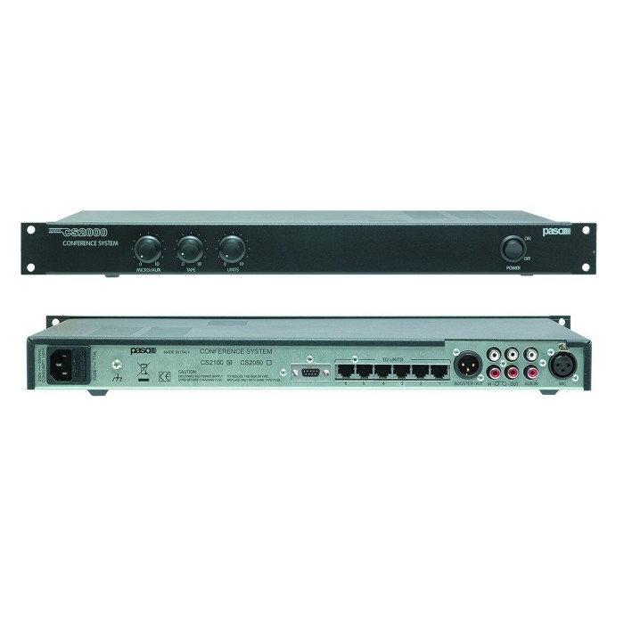 CS2100 Κεντρική μονάδα για συζήτηση και σύστημα ψηφοφορίας μέχρι 100 μονάδες 