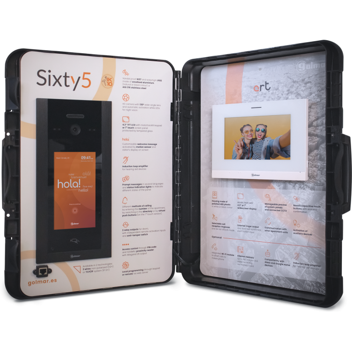 DEMOSIXTYG2 | Βαλίτσα Επίδειξης Sixty5 Touch G2+