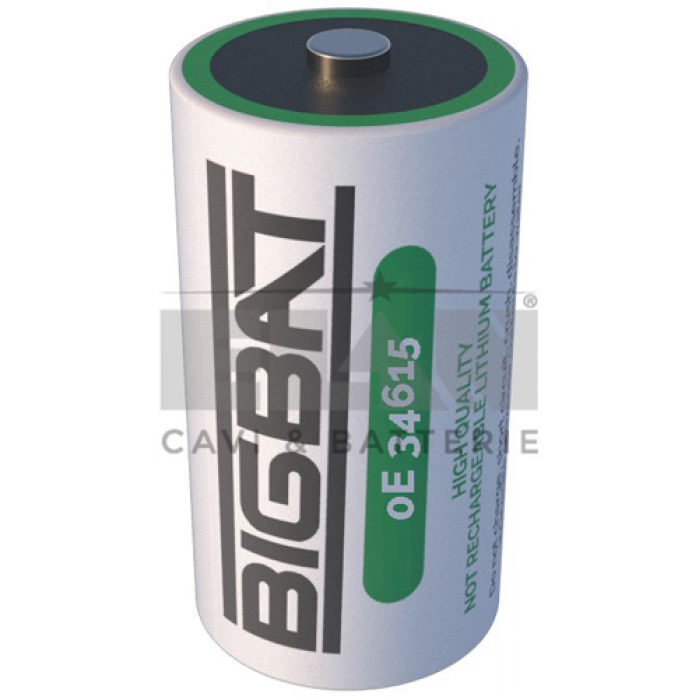 ER34615-D Μπαταρία λιθίου 3.6V 19Ah ER34615-D Μπαταρία λιθίου 3.6V 19Ah