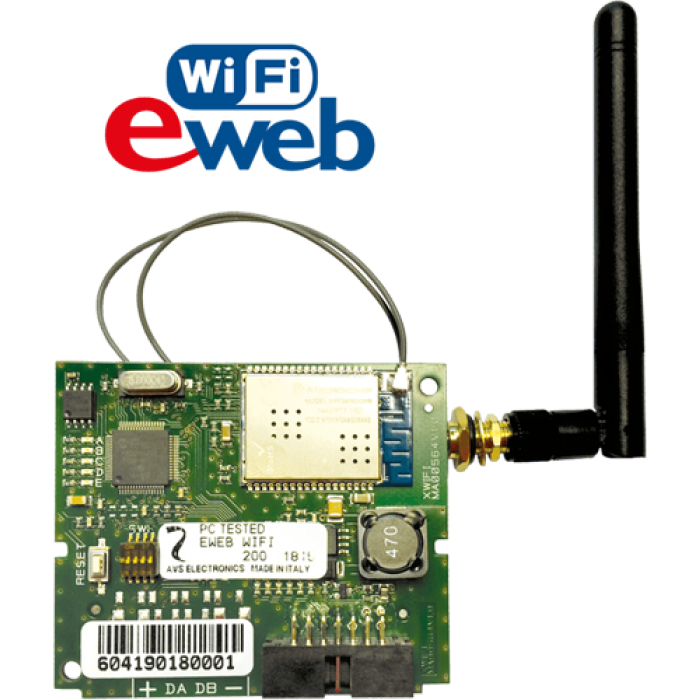 EWEB WIFI II | Μονάδα Eπέκτασης Δικτύου LAN / Ethernet / Wi-Fi / Web Server | ULTRA / CAPTURE / XTREAM EWEB WIFI II | Μονάδα Eπέκτασης Δικτύου LAN / Ethernet / Wi-Fi / Web Server | ULTRA / CAPTURE / XTREAM