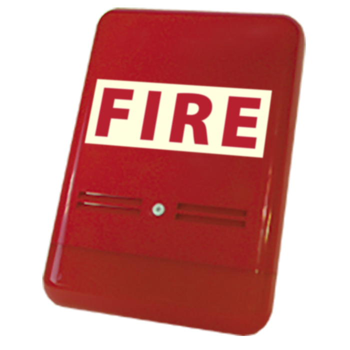 S/FUEGO Σειρήνα πυρανίχνευσης εξωτερικού χώρου