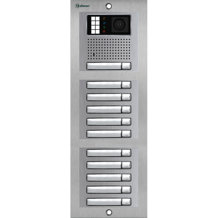 GOG2811X | ΜΠΟΥΤΟΝΙΕΡΑ ΘΥΡΟΤV NEXA INOX 2 ΚΑΛΩΔΙΩΝ 11 ΔΙΑΜ.