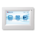 ICE Πληκτρολόγιο με οθόνη αφής TFT 4,3", φωνητικά μηνύματα, NFC, USB, MicroSD για κέντρα συναγερμού AVS CAPTURE / XTREAM σε λευκό χρώμα