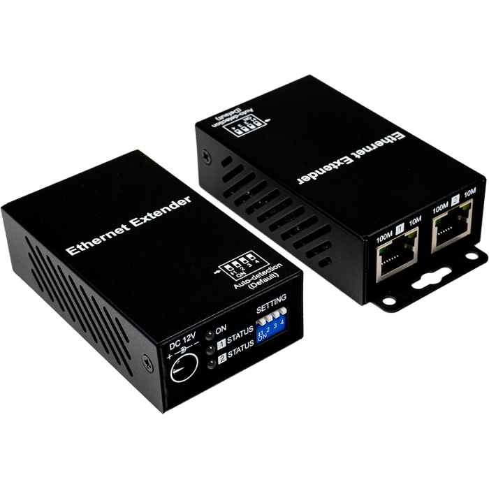 IP-EXT Κιτ επέκτασης TCP/IP για καλώδιο UTP CAT5e/6 έως 600m