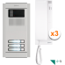 N4130/T-500 | Kit Θυροτηλεφώνου Nexa Compact ∙ 3 Κλήσεις