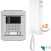 N4220/T-500 | Kit Θυροτηλεφώνου Nexa Compact ∙ 2 Κλήσεις