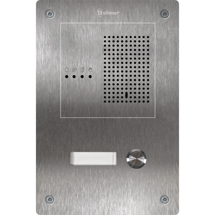 NX7101/A/G+ | Μπουτονιέρα IP Nexa Inox με Θυρομεγάφωνο για Καταφύγιο NX7101/A/G+ | Μπουτονιέρα IP Nexa Inox με Θυρομεγάφωνο για Καταφύγιο