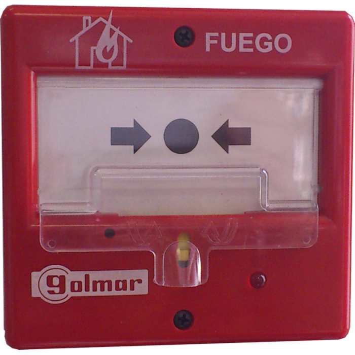 P/440CA | Πλήκτρο Ενεργοποίησης Συναγερμού Συμβατικής Πυρανίχνευσης