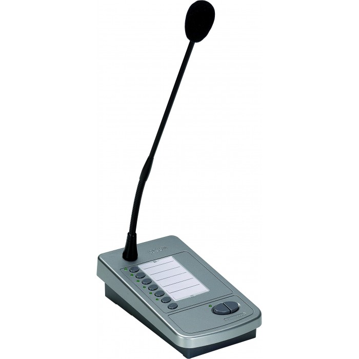 PMB106-G Προ-ενισχυμένος σταθμός-μικρόφωνο με 6 πλήκτρα προγραμματιζόμενης ζώνης