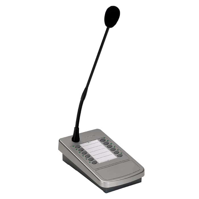 PMB112-G Προ-ενισχυμένος σταθμός-μικρόφωνο με 12 πλήκτρα προγραμματιζόμενης ζώνης