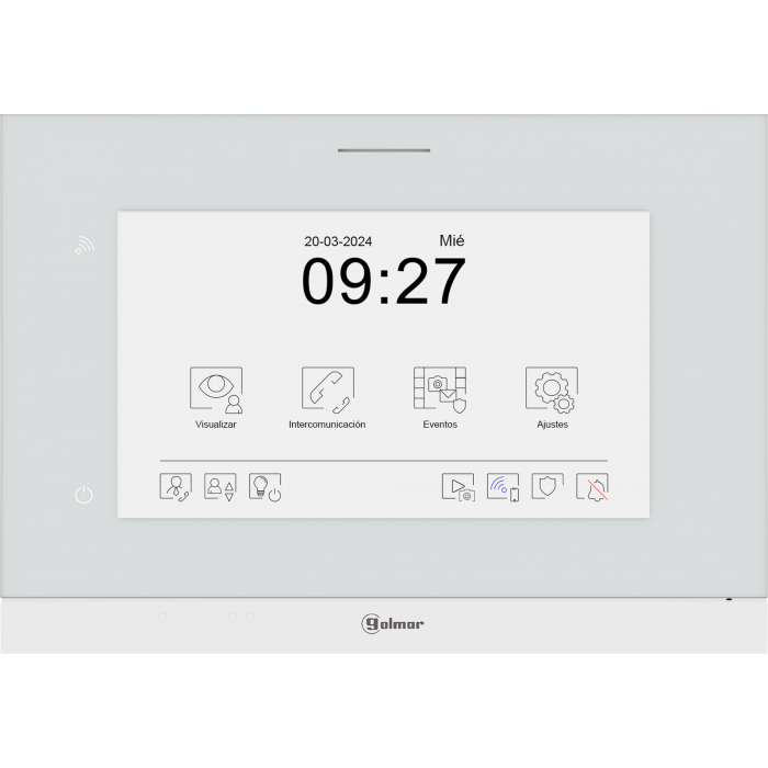 ART 7W/G+/48 SE | Οθόνη 7" Ανοιχτής Ακρόασης DUAL POE με Wi-Fi
