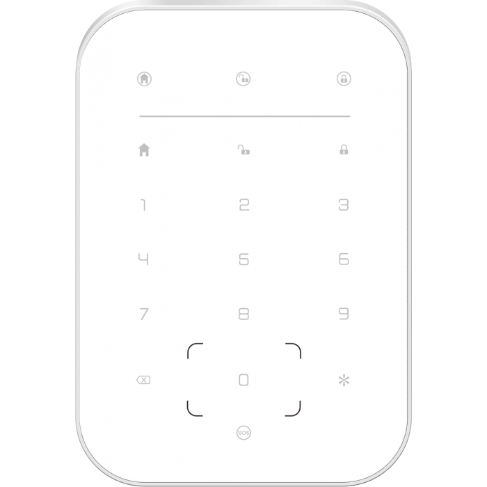 KP-810W | Ασύρματο Πληκτρολόγιο | GOLMARSAFE