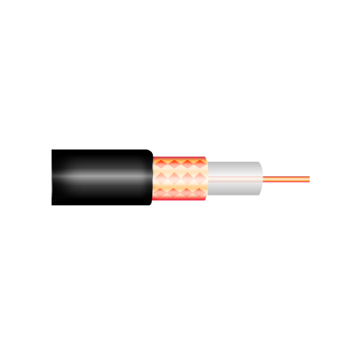 RG-59CLH Ομοαξονικό καλώδιο 500m