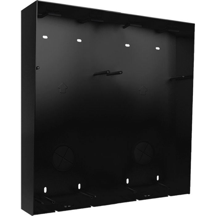 S7165/INFO BLACK | Επίτοιχο Κουτί με Γείσο 2×2 | Sixty5 S7165/INFO BLACK | Επίτοιχο Κουτί με Γείσο 2×2 | Sixty5