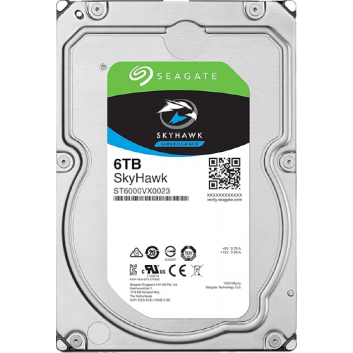 ST6000VX001 Σκληρός Δίσκος 6TB ST6000VX001 Σκληρός Δίσκος 6TB