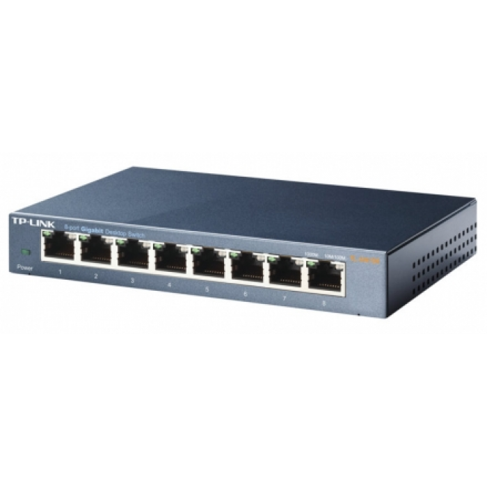 SW-108N Switch 8 Θυρών (Χωρίς PoE)