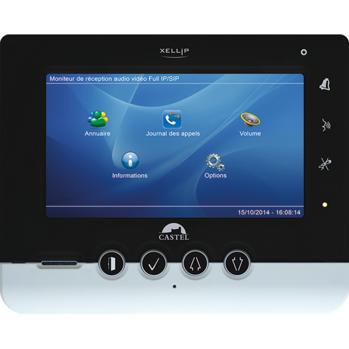 XE MONITOR-P | Έγχρωμη Οθόνη Αφής Full IP/SIP