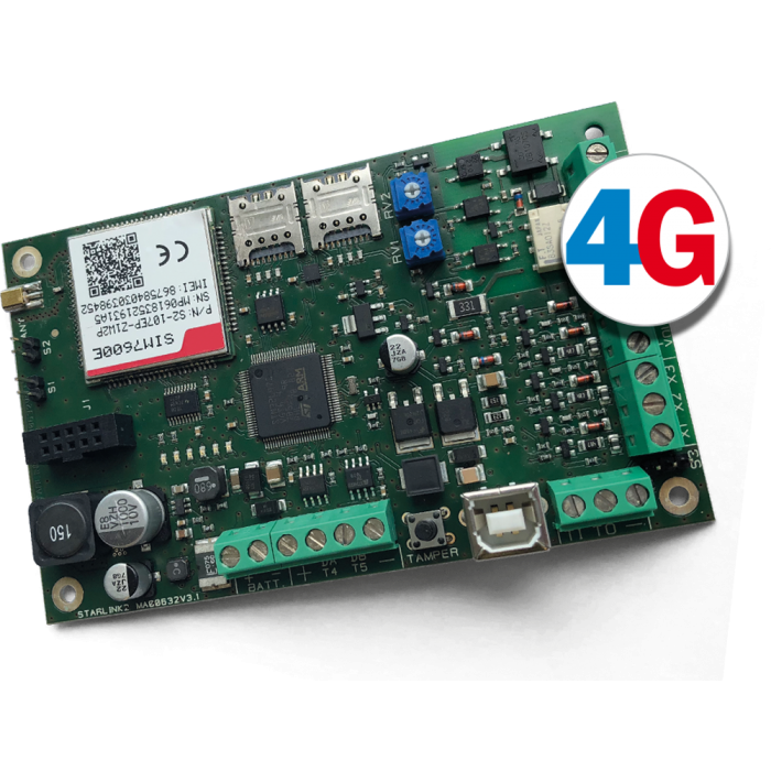 XGSM 485 PRO 4G | Μονάδα Τηλεφωνητή GSM / GPRS ∙ Δίκτυα 2G/3G/LTE/4G ∙ BUS RS485