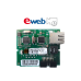 EWEB PLUS VIDEO Πλακέτα επέκτασης LAN/Ethernet με διακομιστή WEB για σύνδεση κέντρων AVS CAPTURE / XTREAM με διαχείριση 8 καμερών ONVIF